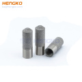 HK66 Thread M12 sonde en acier inoxydable frit